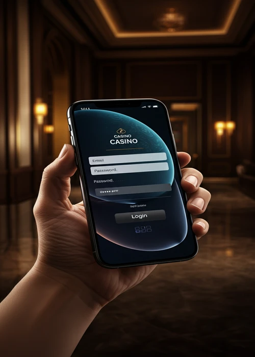 Screenshot van het heldere NV Casino dashboard, toont de huidige balans, activeerbare bonussen en overzicht van recente transacties voor spelers.